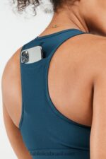 Fabletics cerceta da meia-noite 420HR1769 sutiã esportivo de médio impacto em movimento 117 mulheres - Image 2