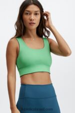 Fabletics cerceta da meia-noite/folha de primavera 420HR1868 sutiã esportivo reversível de impacto médio harlow mulheres - Image 3