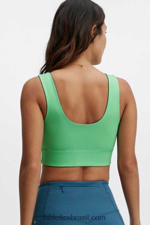 Fabletics cerceta da meia-noite/folha de primavera 420HR1868 sutiã esportivo reversível de impacto médio harlow mulheres - Image 4