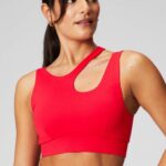 Fabletics cereja clássica 420HR1736 sutiã esportivo de médio impacto callie mulheres