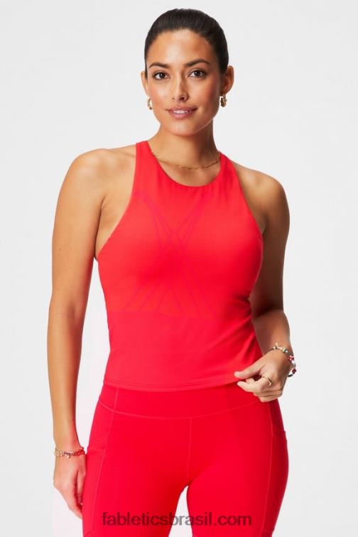 fabletics_cereja_classica_420hr2129_tanque_de_sutia_embutido_com_tiras_mulheres.jpg Fabletics cereja clássica 420HR2129 tanque de sutiã embutido com tiras mulheres - Image 1