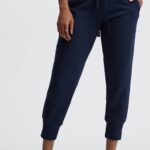 Fabletics cereja clássica/prata reflexiva 420HR142 go-to jogger cônico mulheres