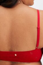 Fabletics cereja doce 420HR1525 sutiã de renda sem costura mulheres - Image 3
