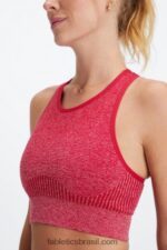 Fabletics cereja doce escura/casca mole 420HR1560 sutiã ombre sem costura de baixo impacto mulheres - Image 3
