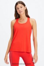 Fabletics cereja elétrica 420HR2185 tanque nadador phoenix lite mulheres