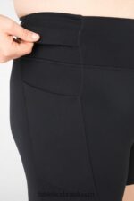 Fabletics cheetah ondulado/iluminador 420HR575 short cintura alta motion365 bolso 5" mulheres - Image 3