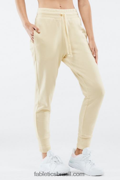 Fabletics ciano escuro/aveia 420HR29 corredor de luxo terry 4 mulheres - Image 3