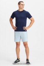 Fabletics cinza azul 420HR3223 o curto fundamental ii 150 homens - Image 2