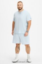 Fabletics cinza azul 420HR3224 o curto fundamental ii 150 homens - Image 2