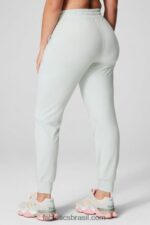 Fabletics cinza claro urze/café com leite 420HR37 corredor de desempenho de cintura alta mulheres - Image 2