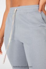 Fabletics cinza golfinho/tintura de gravata macia 420HR201 calça de moletom esterlina mulheres - Image 3