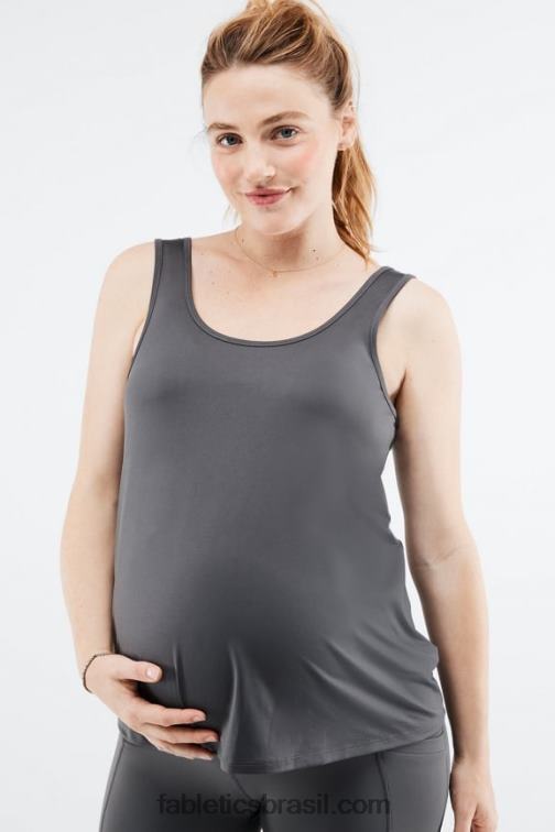 fabletics_cinza_medio_420hr2286_tanque_maternidade_mariel_mulheres.jpg Fabletics cinza médio 420HR2286 tanque maternidade mariel mulheres - Image 1