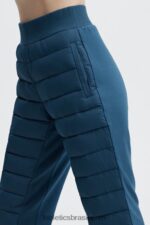 Fabletics cinza menta/oliva 420HR161 aspen puffer jogger mulheres - Image 3