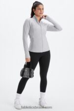 Fabletics cinza mineral 420HR2571 jaqueta de performance trinity mulheres - Image 6