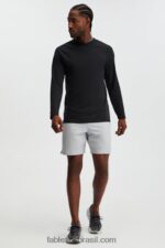 Fabletics cinza mineral 420HR3343 o curto fundamental 165 homens - Image 2