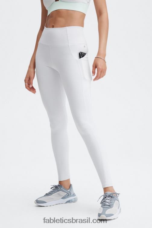 Fabletics cinza suave 420HR908 legging cintura alta oasis pureluxe 69 mulheres - Image 2