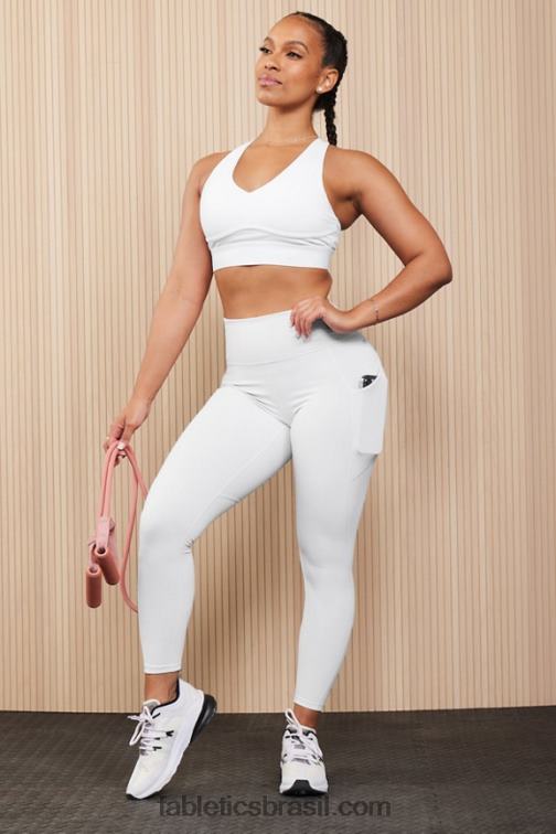 Fabletics cinza suave 420HR908 legging cintura alta oasis pureluxe 69 mulheres - Image 6
