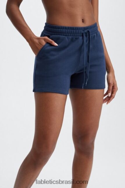 Fabletics cinza suave/cubo de gelo 420HR425 short de moletom mulheres