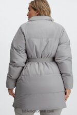 Fabletics cinzas 420HR2807 casaco puffer de tempestade ii mulheres - Image 7