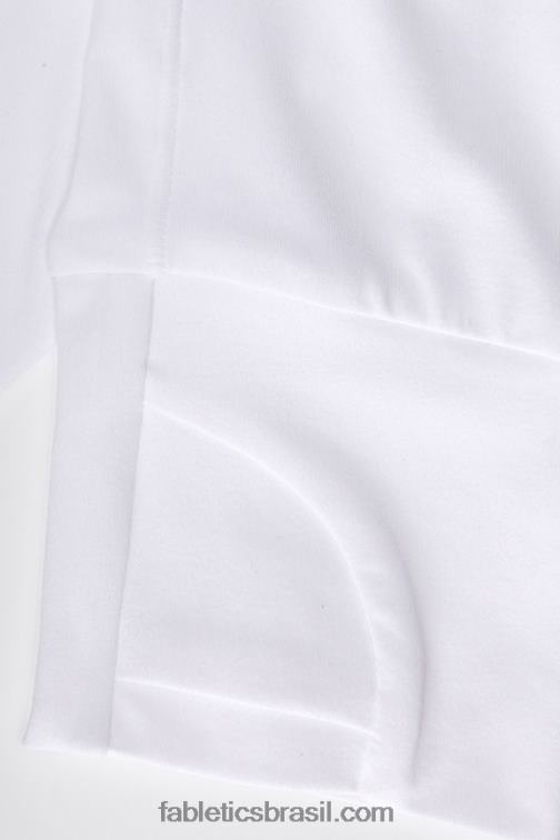 Fabletics clássico branco/gráfico 420HR2579 fênix meio zíper camada intermediária mulheres - Image 5