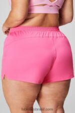 Fabletics clássico cinza urze/branco 420HR244 aquele curto 3'' mulheres - Image 2