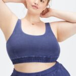 Fabletics cobalto profundo/babosa 420HR1592 sutiã de lã nala mulheres