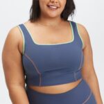 Fabletics cobalto profundo multi 420HR2275 tanque de sutiã embutido catalina mulheres