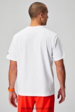 Fabletics colagem branca clássica 420HR3523 a camiseta r&r homens - Image 2