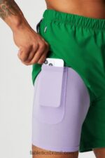 Fabletics colocando verde 420HR3183 aquele curto (alinhado) 142 homens - Image 2