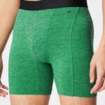 Fabletics colocando verde 420HR3740 a cueca boxer blueprint homens