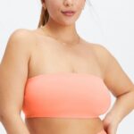 Fabletics coral 420HR1566 bralette bandeau de toque fino mulheres