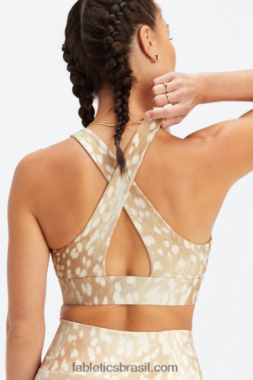 Fabletics corça malhada 420HR1709 sutiã esportivo oasis twist 107 mulheres - Image 2