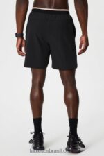 Fabletics creme de manteiga preto/rosa 420HR3133 o fundamental curto ii (alinhado) 134 homens - Image 3