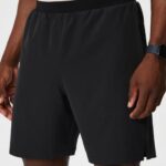 Fabletics creme de manteiga preto/rosa 420HR3225 o curto fundamental ii 150 homens