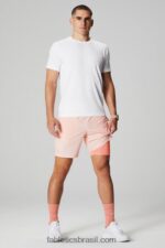 Fabletics creme de manteiga rosa 420HR3130 o fundamental curto ii (alinhado) 133 homens - Image 5