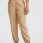 Fabletics cristal azul/caqui 420HR129 calça de tecido iggy mulheres