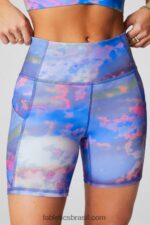 Fabletics cubo de gelo/logotipo de íris nebulosa 420HR282 oasis pureluxe cintura alta 6'' short 9 mulheres - Image 2