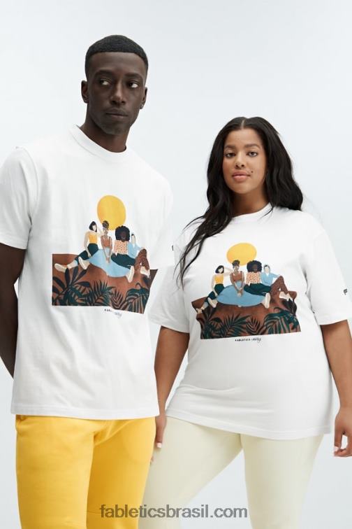fabletics_dancarina_da_nuvem_420hr2076_camiseta_unissex_harmonia_mulheres.jpg Fabletics dançarina da nuvem 420HR2076 camiseta unissex harmonia mulheres - Image 1