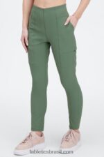 Fabletics deserto/pedra azul 420HR114 calça cargo hibrida mulheres