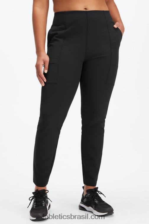fabletics_deserto_pedra_azul_420hr115_calca_cargo_hibrida_mulheres.jpg Fabletics deserto/pedra azul 420HR115 calça cargo hibrida mulheres - Image 1