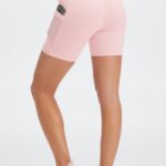 Fabletics deserto/pedra azul 420HR394 powerhold ultra hw 6'' curto em movimento mulheres