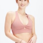 Fabletics desfiladeiro rosa 420HR1725 sutiã esportivo oasis twist 110 mulheres