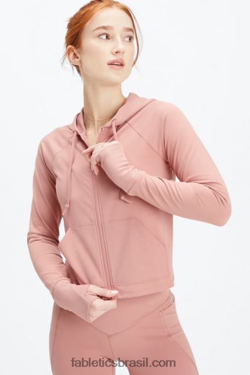 fabletics_desfiladeiro_rosa_420hr2451_moletom_com_capuz_oasis_mulheres.jpg Fabletics desfiladeiro rosa 420HR2451 moletom com capuz oásis mulheres - Image 1