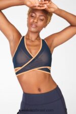 Fabletics driftscape/trovão 420HR1913 sutiã esportivo faye de médio impacto mulheres - Image 4