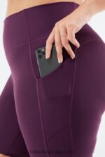 Fabletics driftscape/trovão 420HR527 Short cintura alta com bolso oasis 9" mulheres - Image 2