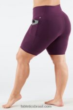 Fabletics driftscape/trovão 420HR527 Short cintura alta com bolso oasis 9" mulheres - Image 3