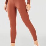 Fabletics elétrico cereja clássico leopardo/preto 420HR720 define powerhold cintura alta 7/8 legging 35 mulheres