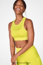 Fabletics entusiasmo 420HR1443 sutiã esportivo de alto impacto aja shine mulheres