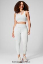 Fabletics escape rosa/logotipo 420HR650 define powerhold cintura alta 7/8 legging 21 mulheres - Image 4