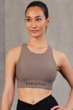Fabletics esfumaçado 420HR1337 sutiã esportivo antiderrapante 90 mulheres - Image 2